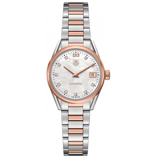 Tag Heuer Carrera Diamond Ladies Watch WAR1352-BD0774
